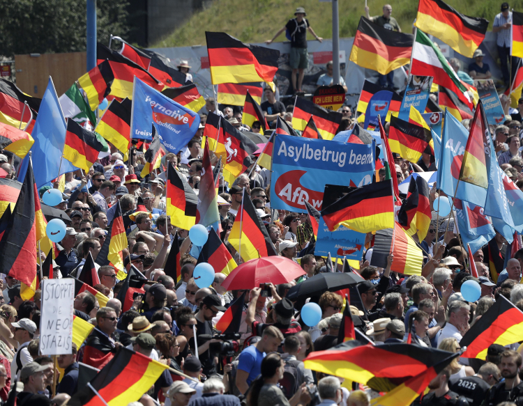 Новая консервативная партия Германии набирает популярность.